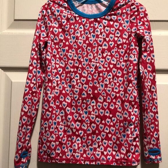 Cuddl Duds Hearts Comftech Poly 2-piece set, Small - Picture 4 of 7